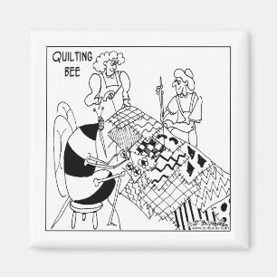 Ett Quilting Bee Magnet