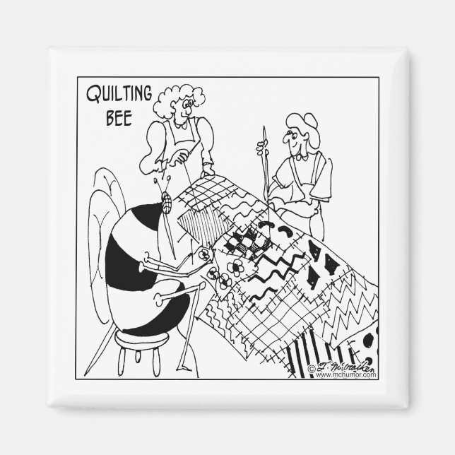 Ett Quilting Bee Magnet (Framsidan)