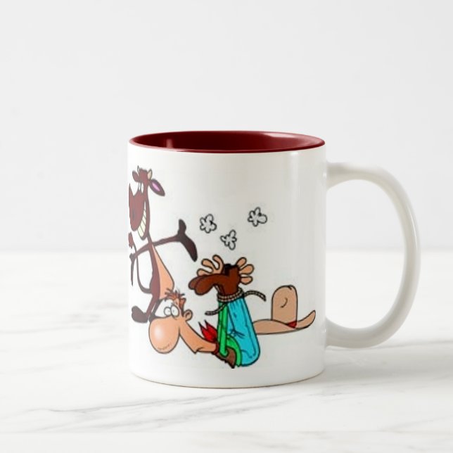 Ett råd hämnd Två-Tonad mugg (Höger)