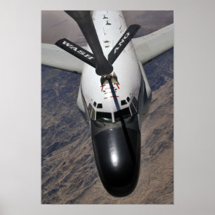Ett RC-135 Rivet Joint Reconnaissance-luftfartyg Poster