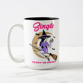 Ett Redo till Haunt Halloween roligt Två-Tonad Mugg