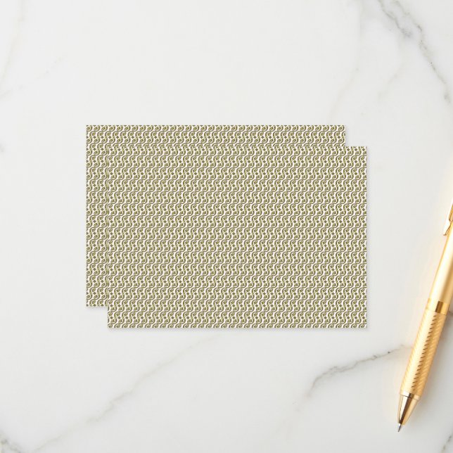 Ett rektangulärt matta med mönster som är starkt g tilläggskort (Fram/Back In Situ)