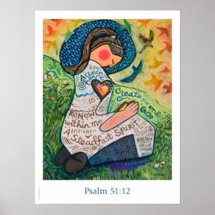 Ett rent hjärta, Psalm 51:12 Poster