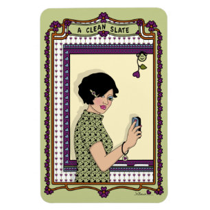 Ett rent skiffer_A_4x6-kylskåp Magnet