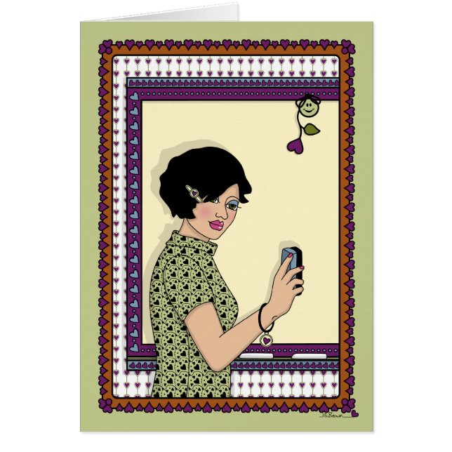 Ett rent skiffer_A_Greeting-kort Hälsningskort (Framsidan)