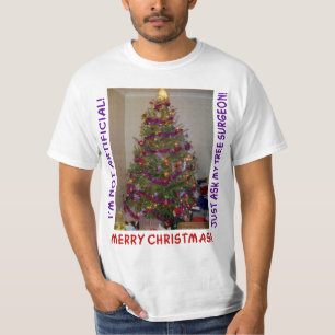 Ett riktigt julträd t-shirt