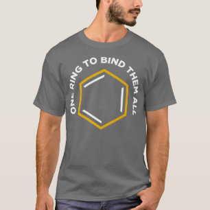 Ett Ring för att binda dem all kemi-vetenskap T Shirt