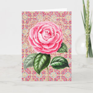 Ett Ro Mönster på Mönster Art Note Card 1 Kort