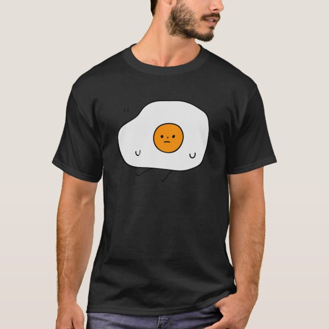Ett roligt ägg t shirt (Framsida)
