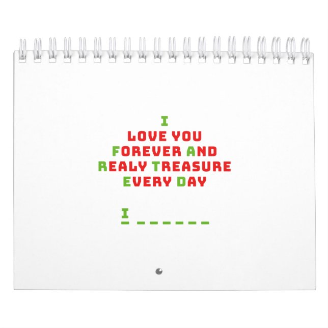 Ett roligt gömt meddelande kalender (Omslag)