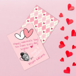 Ett roligt gratulationskort med ditt ansikte för A Julkort