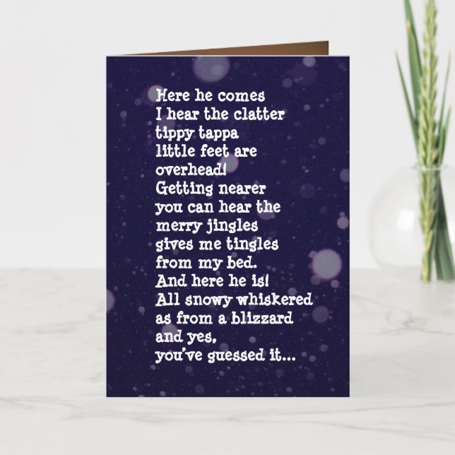 Ett roligt julkort från Hund älskare Kort (Framsida)