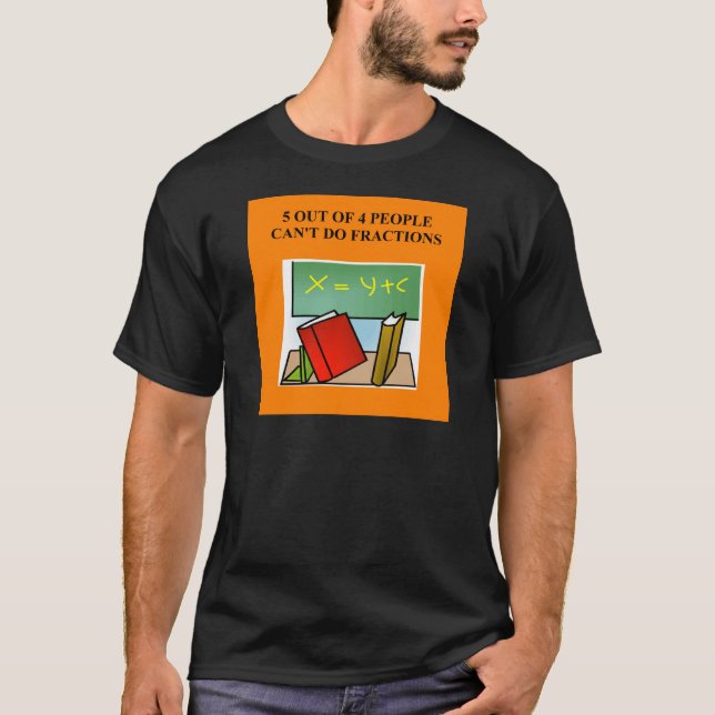 ett roligt mathskämt tee shirt (Framsida)