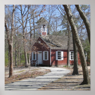 Ett rum Schoolhouse Poster