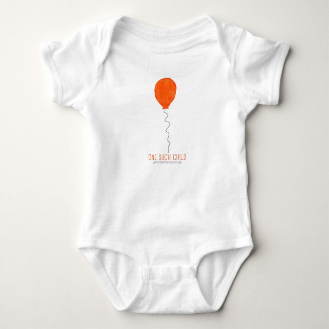 Ett sådan barn - röd ballong t shirt (Framsida)