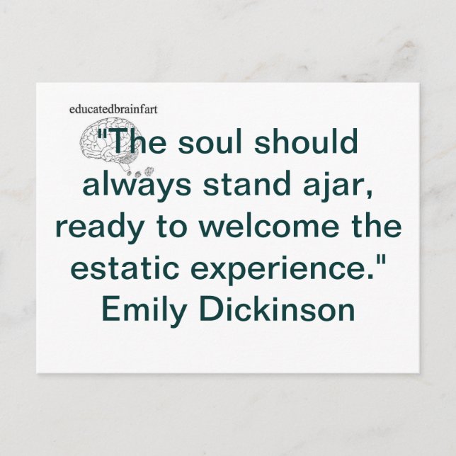 Ett sanningskort vykort (Framsida)