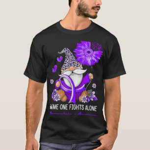Ett sätt att bekämpa Ensam Ribbon Fibromyalgia Awa T Shirt