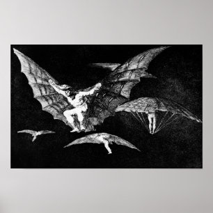 Ett sätt att flyga, Francisco Goya Poster