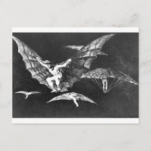 Ett sätt för Francisco Goya att flyga Vykort