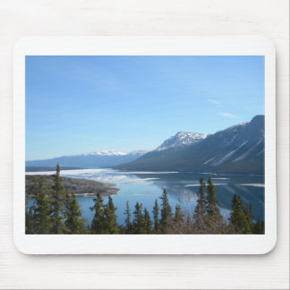 Ett sceniskt beskådar i Skagway, Alaska Musmatta