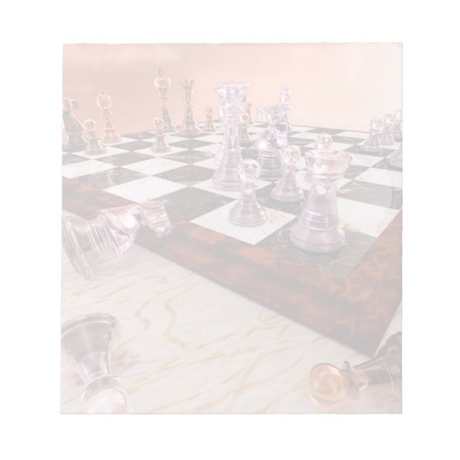 Ett schackspel anteckningsblock (Framsida)