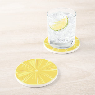 Ett segment av Lemon-Gulten Underlägg