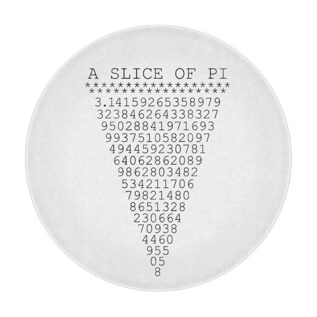 Ett segment av Pi-grafik (Framsidan)