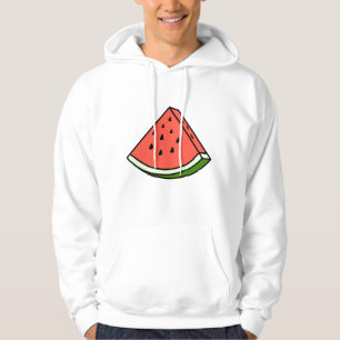 Ett segment av vattenmelon hoodie