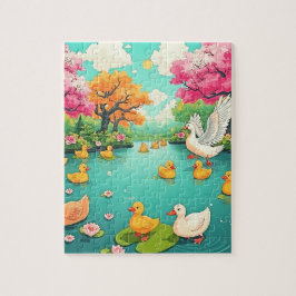 Ett serendammbarn pussel