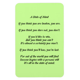 Ett sinnestillstånd i Dikt Magnet