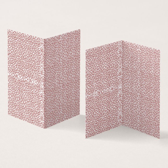 Ett sjudande matta med en kraftig geometrisk topp kort (In- och utsida)