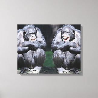 Ett skämt mellan vänner-Kanvastrycket Canvastryck