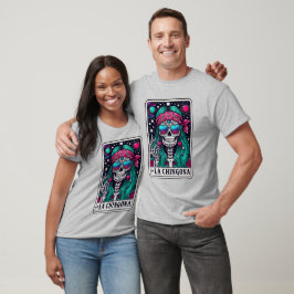 Ett skelett la Chingona tarot  T Shirt
