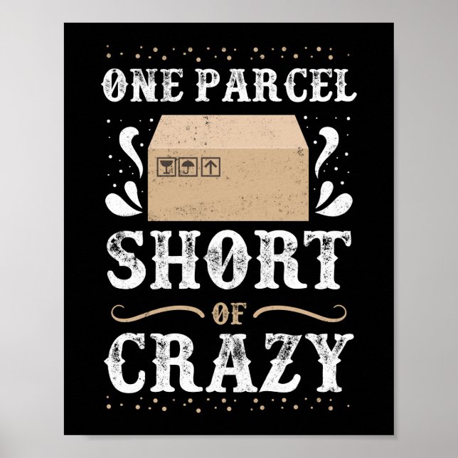 Ett skifte Kort i Crazy Postal Worker Ballot Poster (Framsidan)