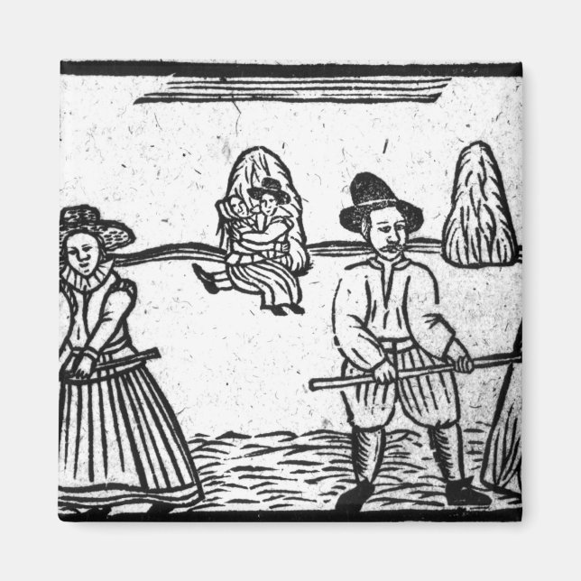 Ett skördeområde magnet (Framsidan)