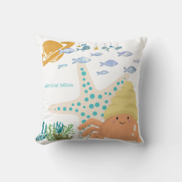 ett skuvlock som blåser vardagsrummet kudde