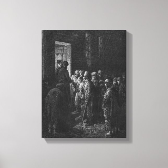 Ett skyddshus canvastryck (Framsida)