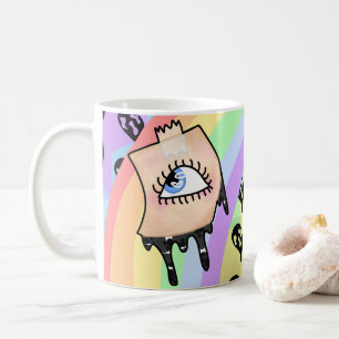 Ett slags artistisk kaffemugg