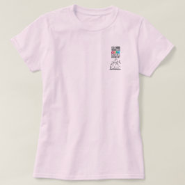 ETT SLAGS ORD KAN ÄNDRA NÅGON HELA DAGENS Rosa T Shirt