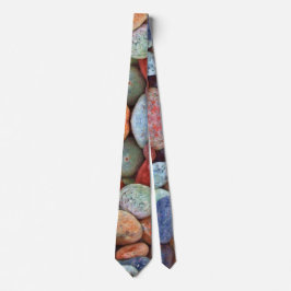 Ett slags pebble Stone Necktie Slips