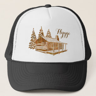 Ett slags tvåsittssoffa loggar kabinen - Hygge Keps
