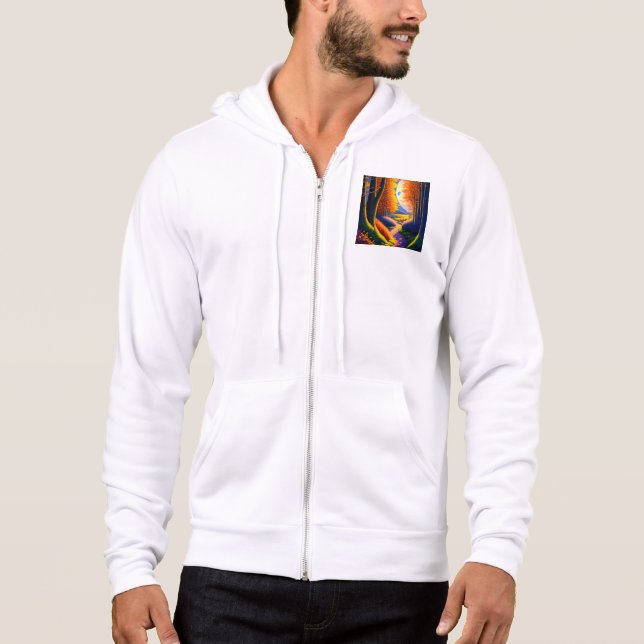 Ett smalt Väg mellan tjocka säkringar Dekorativ ku T Shirt (Framsida)