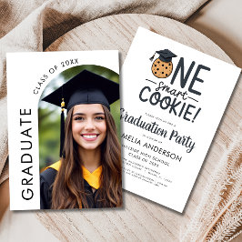 Ett Smart Cookie-Studentfest Arch-foto Inbjudningar