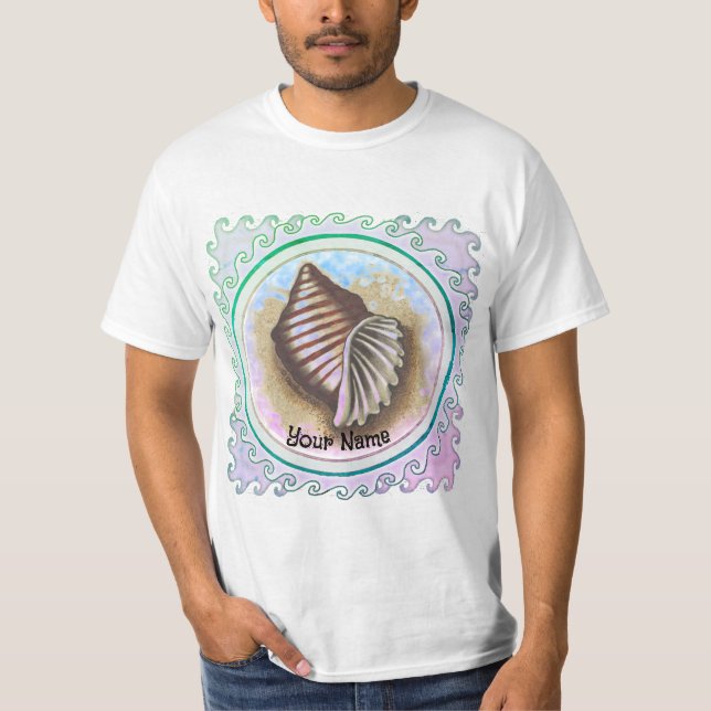 Ett snigelskal  t shirt (Framsida)