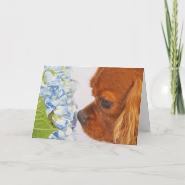 Ett snyggt kort för hälsning (Framsida)