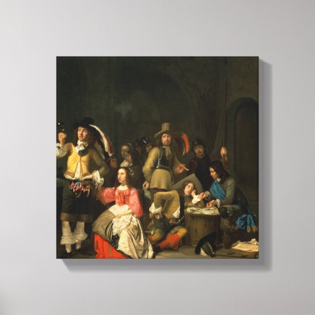 Ett Soldatföretag Canvastryck (Framsida)