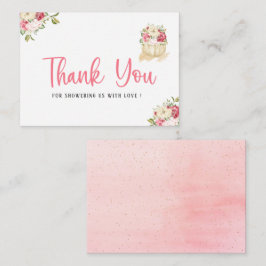 Ett sött, litet, litet, tack anteckningskort