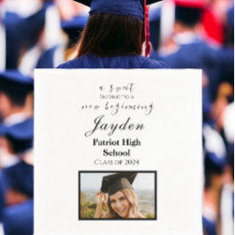 Ett sött slut på ett nystart-foto från Studenten Pappersservett