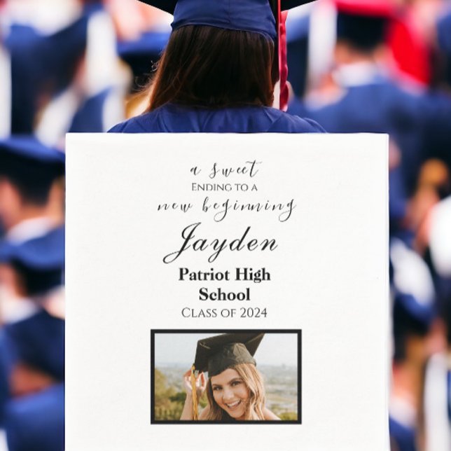 Ett sött slut på ett nystart-foto från Studenten Pappersservett (Skapare uppladdad)