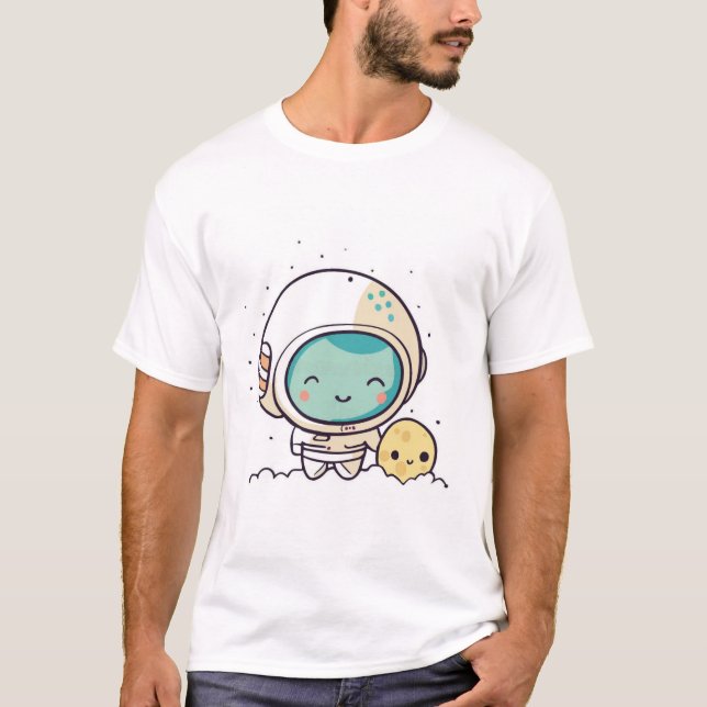 Ett sött utrymme bild t shirt (Framsida)